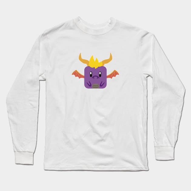 spyro cube Long Sleeve T-Shirt by anemocha